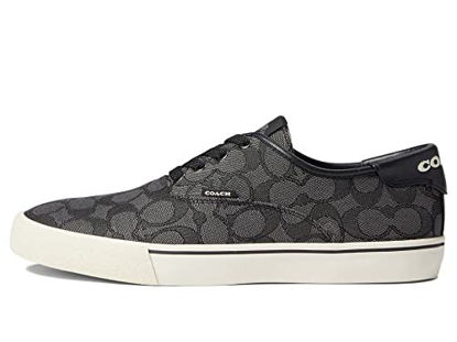 Picture of COACH Citysole Skate Sneakers for Women - Traditional Lace Closure with Cushioned Insole, Sleek and Fashionable Sneakers Grey 5.5 B - Medium