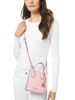 Picture of Michael Kors Mercer Extra-Small Pebbled Leather Crossbody Bag (Powder Blush)