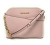 Picture of Michael Kors Jet Set Medium Crossbody Leather Handbag (POWDER BLUSH)