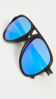 Picture of Prada Women's Sporty Aviators, Grey Transparent Rubber, One Size