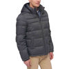 Picture of Tommy Hilfiger Men's Big and Tall Hooded Puffer Jacket, heather charcoal, 4X-Large Tall