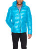 Picture of GUESS Men's Mid-Weight Puffer Jacket with Removable Hood, Sky, Medium