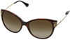 Picture of Versace VE4316B 514813 Brown Tortoise VE4316B Cats Eyes Sunglasses Lens Categor