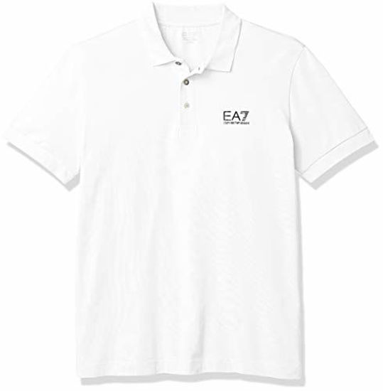 Picture of Emporio Armani EA7 Men's Train Core Polo, White, M