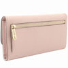 Picture of Michael Kors Jet Set Travel Large Trifold Signature PVC Wallet (Pastel Pink)