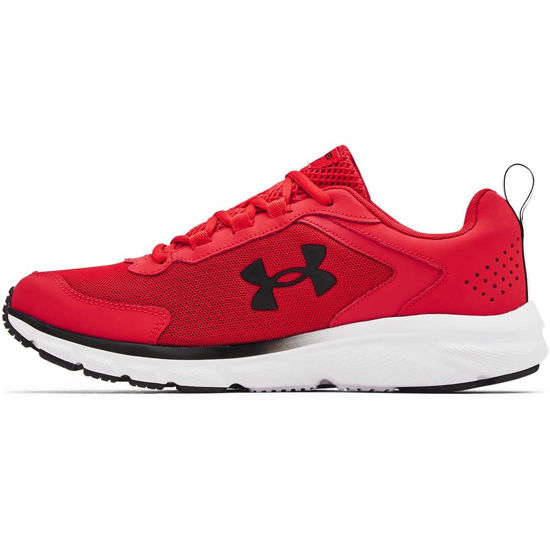 Picture of Under Armour Men's Charged Assert 9 Running Shoe, Red (600)/White, 9.5