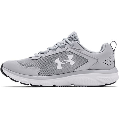 Picture of Under Armour Men's Charged Assert 9 Running Shoe, Mod Gray (101)/White, 14