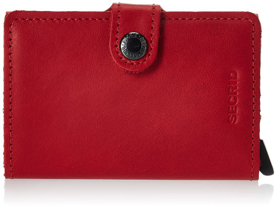 Valentines Day Gift Wallet Men Bifold Red Card Holder Genuine Leather Purse  | eBay