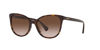 Picture of Ralph by Ralph Lauren Women's RA5282U Universal Fit Cat Eye Sunglasses, Havana Brown/Brown Gradient, 55 mm