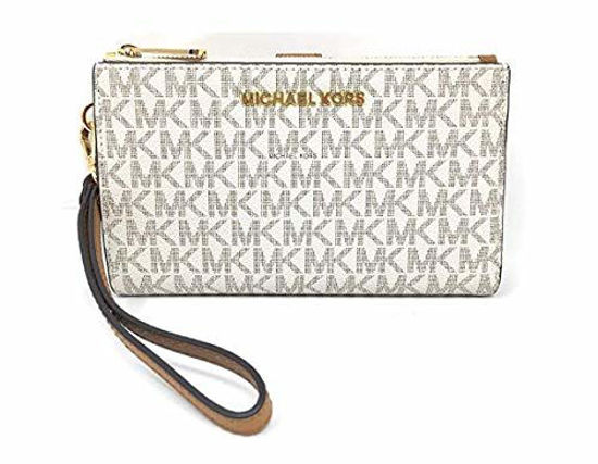 Double zip wristlet michael 2024 kors