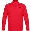 Picture of Under Armour Men’s Tech 2.0 ½ Zip Long Sleeve, Red (602)/Black XX-Large Tall