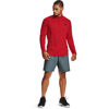 Picture of Under Armour Men’s Tech 2.0 ½ Zip Long Sleeve, Red (602)/Black XX-Large Tall