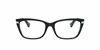 Picture of Ralph by Ralph Lauren Women's RA7119 Butterfly Prescription Eyewear Frames, Shiny Black Gradient Glitter/Demo Lens, 54 mm