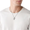 Picture of Emporio Armani Men's Gray-Tone Stainless Steel Dog Tag Necklace (Model: EGS2811060)