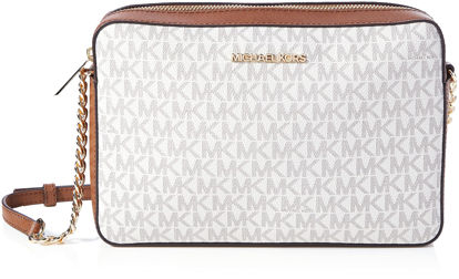 Picture of Michael Kors Women's Jet Set Item Lg Crossbody, Vanilla 2019, One Size