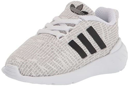 Picture of adidas Originals Swift Run 22 Sneaker, White/Core Black/Grey, 6 US Unisex Big Kid