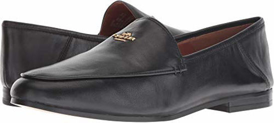 Picture of Coach Women's Hallie Leather Loafer Black 7.5 M US