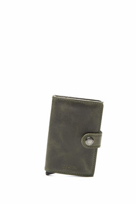 Picture of Secrid Miniwallet Vintage Olive Black Wallet SC5946