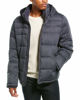 Picture of Tommy Hilfiger Men's Big & Tall Hooded Puffer Jacket, Heather Navy, 5X Big