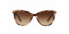 Picture of Ralph by Ralph Lauren Women's RA5203 Cat Eye Sunglasses, Shiny Pink Tortoise & Gold/Gradient Brown, 54 mm