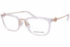 Picture of Michael Kors MK 4054 3105 Crystal Clear Eyeglasses Frame w/Demo lens-52mm, 52/20/140