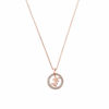 Picture of Michael Kors Rose Gold-Tone Brass Necklace, 16in with 2in Extender, 3/4in Width (MKJ7327791)