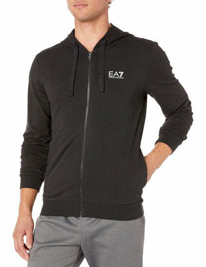 Picture of Emporio Armani EA7 Men's Train Core Hoodie, Black, Large