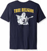 Picture of True Religion Men's Buddha Logo Short Sleeve Tee, Navy, XL