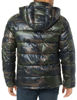 Picture of GUESS Men's Mid-Weight Puffer Jacket with Removable Hood, Camo Olive, Large