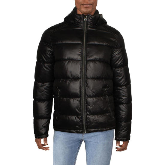 Down alternative puffer on sale coat