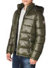 Picture of GUESS Men's Mid-Weight Puffer Jacket with Removable Hood, Olive, Small