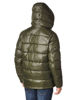 Picture of GUESS Men's Mid-Weight Puffer Jacket with Removable Hood, Olive, Small