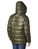 Picture of GUESS Men's Mid-Weight Puffer Jacket with Removable Hood, Olive, Medium