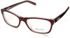 Picture of Ralph by Ralph Lauren Women's RA7039 Square Prescription Eyewear Frames, Shiny Transparent Red/Demo Lens, 51 mm