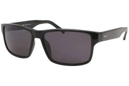 Picture of Ferragamo SF960S Unisex Sunglasses Black, 58