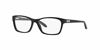 Picture of Ralph by Ralph Lauren Women's RA7039 Square Prescription Eyewear Frames, Shiny Black/Demo Lens, 53 mm