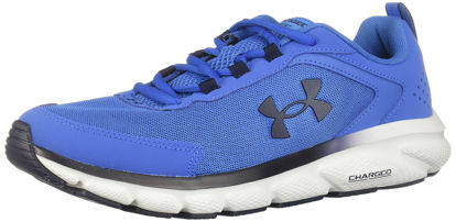 Picture of Under Armour Men's Charged Assert 9 Road Running Shoe, Victory Blue (403)/Midnight Navy Blue, 14