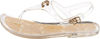 Picture of COACH Women's Natalee Jelly Sandals Clear Rubber 10 B - Medium