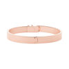 Picture of Michael Kors Women's Hardware Rose Gold-Tone Stainless Steel Bangle Bracelet (Model: MKJ7699791)