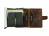 Picture of Secrid Men Mini Wallet Genuine Leather Vintage black RFID Safe Card Case max 12 cards, Brown, 65 x 102 x 21 mm