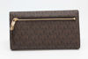 Picture of Michael Kors Jet Set Travel Large Trifold - Brown