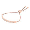 Picture of Michael Kors Women's Rose Gold Modern Brilliance Slider Strand Bracelet (Model: MKJ5984791)