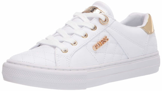 Picture of GUESS Women's LOVEN Sneaker, White, 9.5