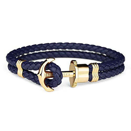 Paul Hewitt Anchor Bracelet Phrep For Men, Nylon, Stainless Steel, Green  PH003991