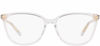 Picture of Michael Kors SANTA CLARA MK4067U Eyeglass Frames 3015-53 - Transparent MK4067U-3015-53