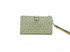 Picture of Michael Kors Large Double Zip Wristlet (Pale Gold)