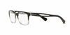 Picture of Ralph by Ralph Lauren Women's RA7069 Square Eyewear Frames, Shiny Gradient Black/Demo Lens, 53 mm