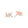 Picture of Michael Kors Women's MK Rose Gold-Tone Brass Stud Earring (Model: MKJ7708791)