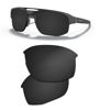 Picture of Prizo Polarized Replacement Lenses for Oakley Mercenary Sunglasses OO9424 - Multi Options (Black+Titanium+Blue), Medium