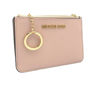 Picture of Michael Kors Jet Set Travel Small Top Zip Coin Pouch with ID Holder in Saffiano Leather (Powder Blush)